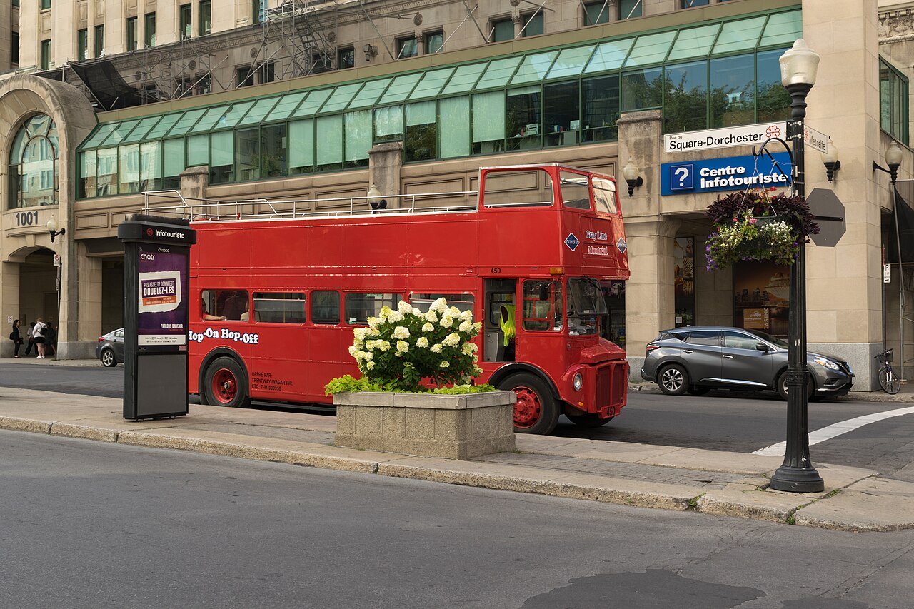 A photograph of Dorchester Square