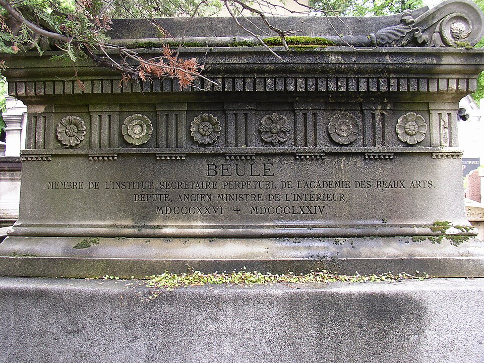 A photograph of Grave of Beulé