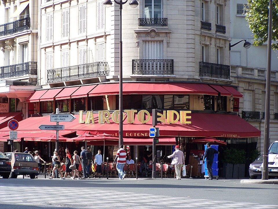 A photograph of Café de la Rotonde
