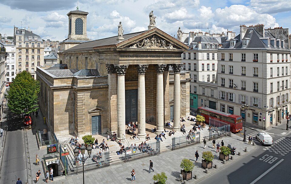 A photograph of Notre-Dame-de-Lorette (Paris)