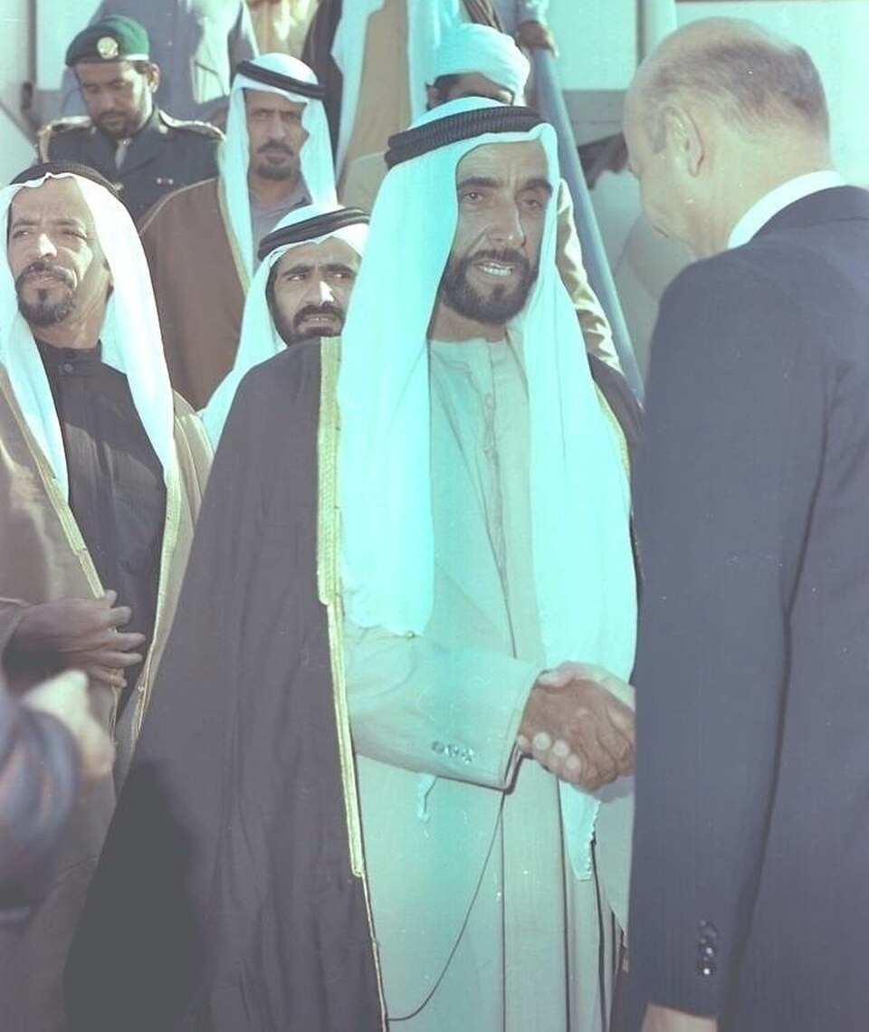 A photograph of Sheikh Mohammed Bin Khalifa Mosque