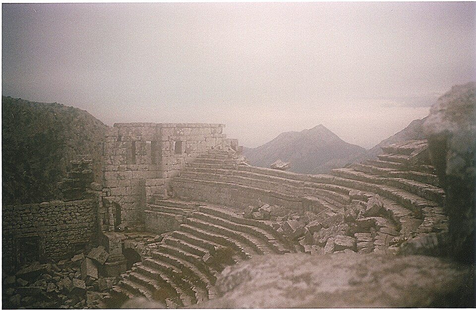 A photograph of Greek Theatre of Termessos