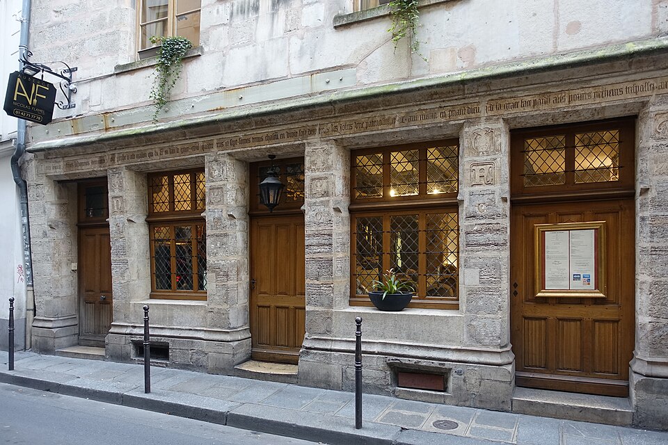 A photograph of House of Nicolas Flamel