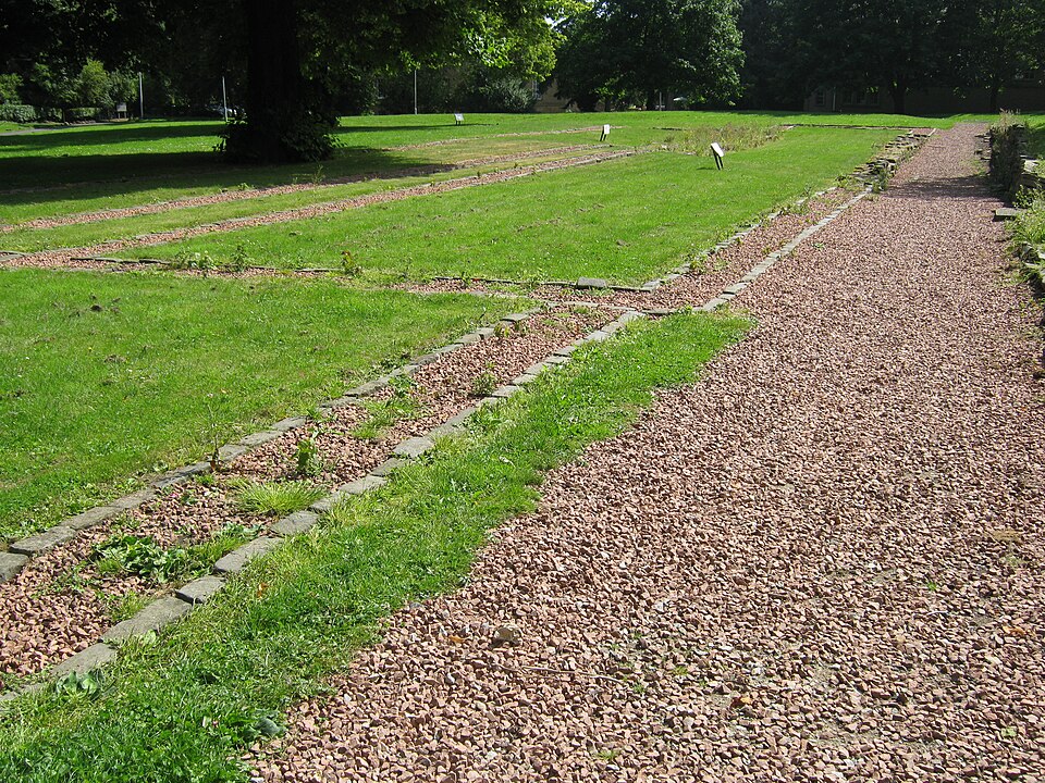 A photograph of Cramond Roman Fort