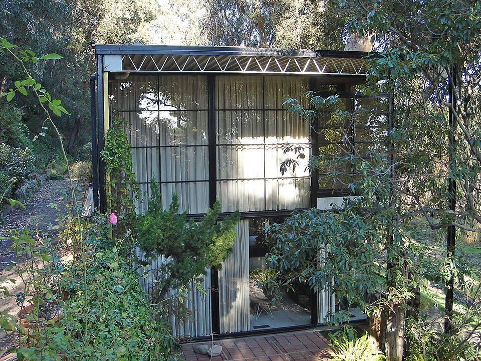 A photograph of Eames House