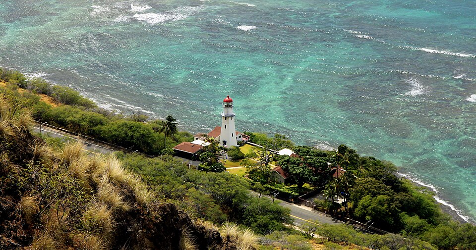 A photograph of Diamond Head Lighthouse