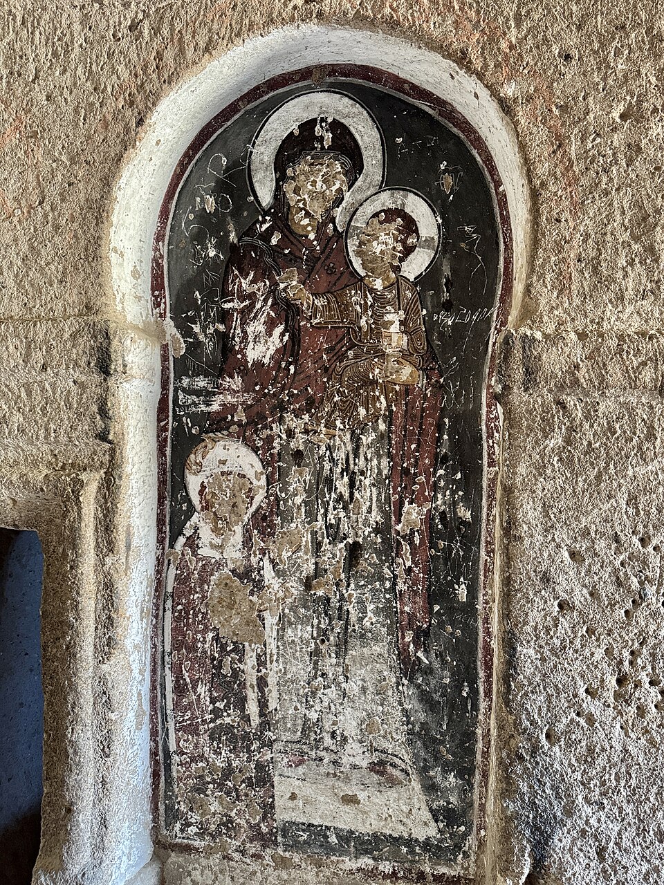 A photograph of Meryem Ana Kilisesi