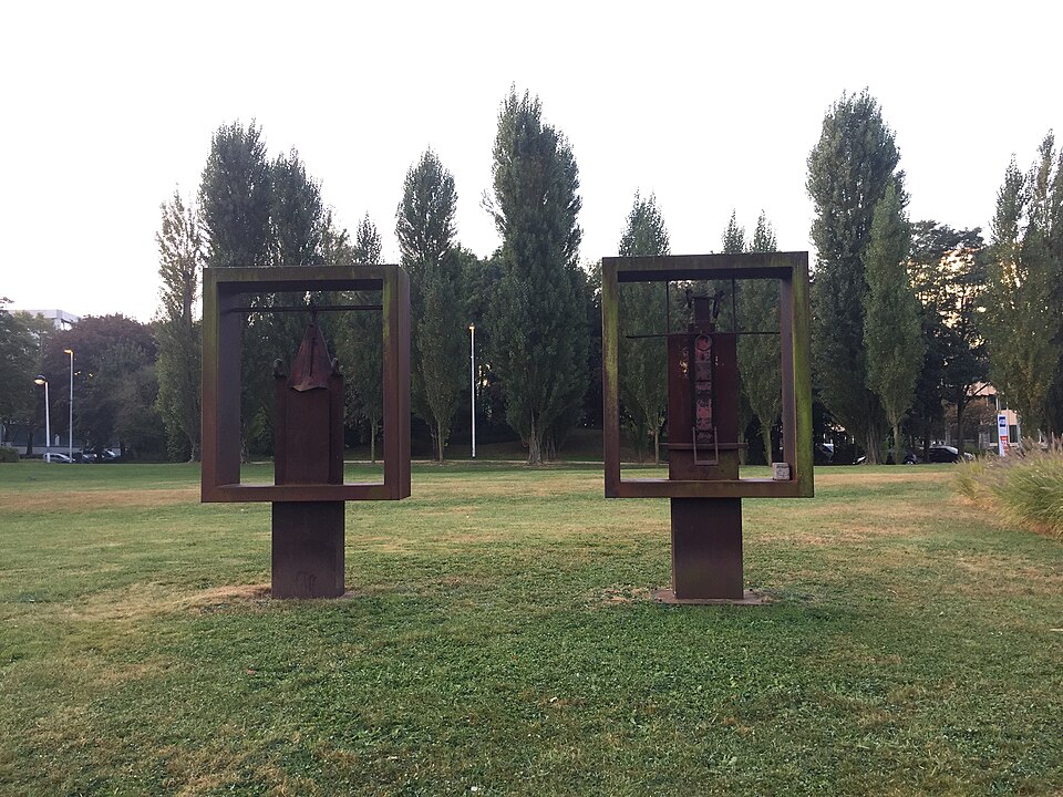 A photograph of Humanist Sculpture Park