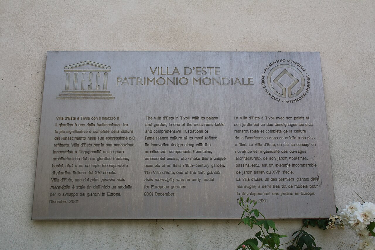 Ein Foto von Villa d'Este