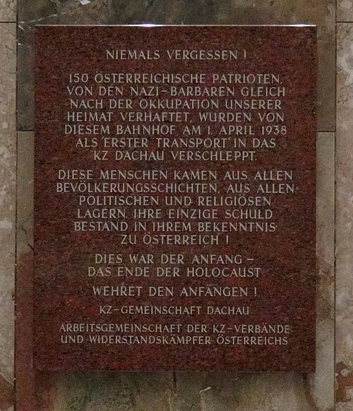 Erster Häftlingstransport KZ Dachau