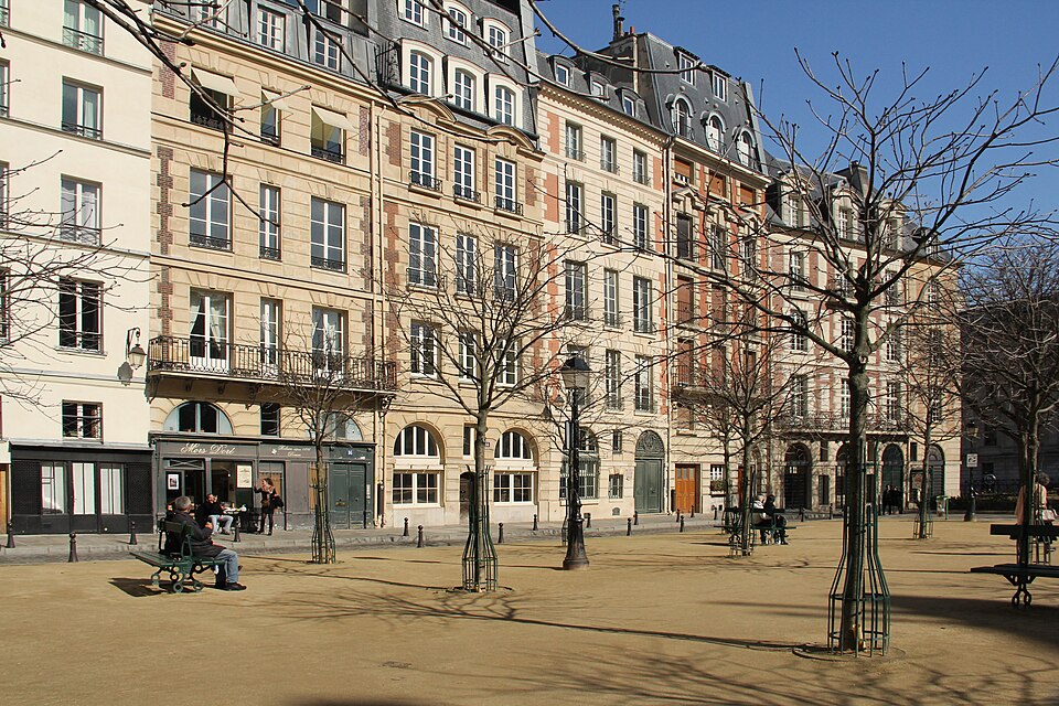 A photograph of place Dauphine
