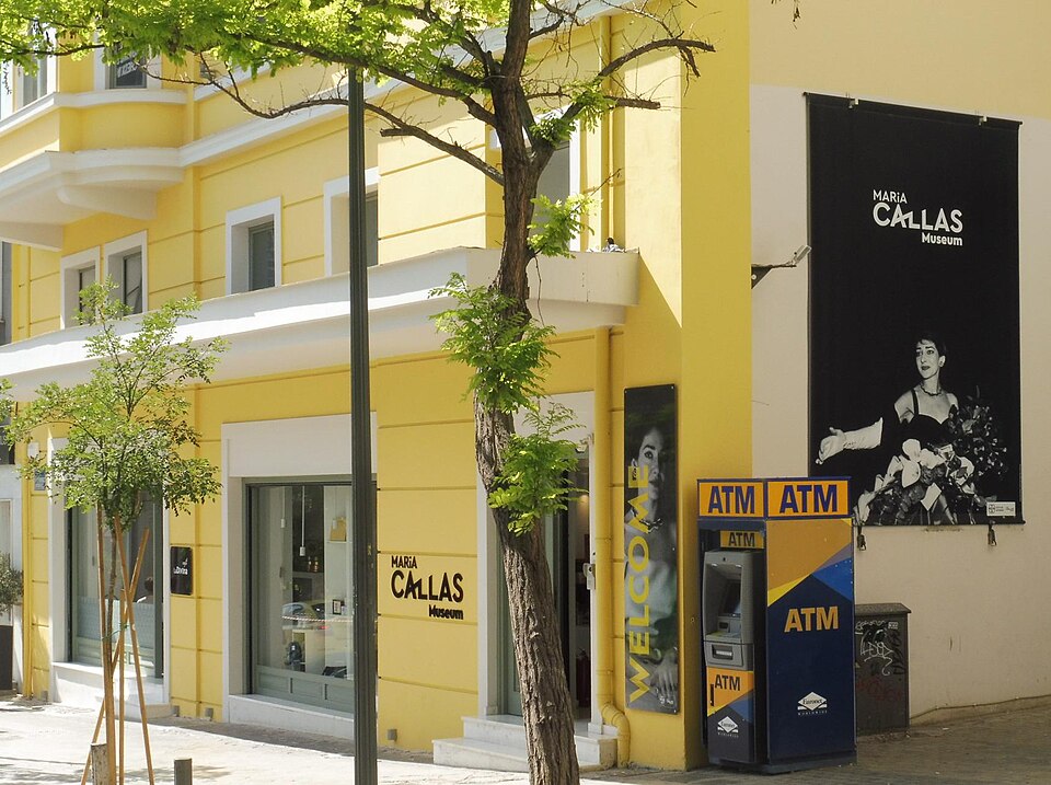 A photograph of Maria Callas Museum