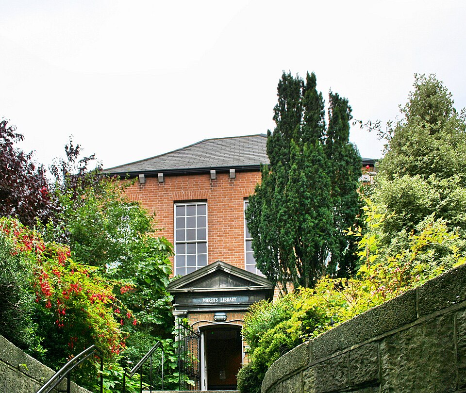 A photograph of Marsh's Library