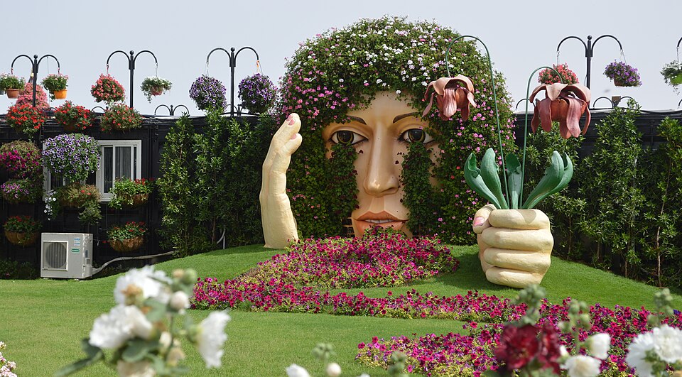 A photograph of Dubai Miracle Garden
