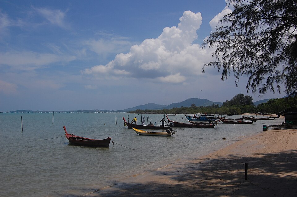 A photograph of Chalong Beach