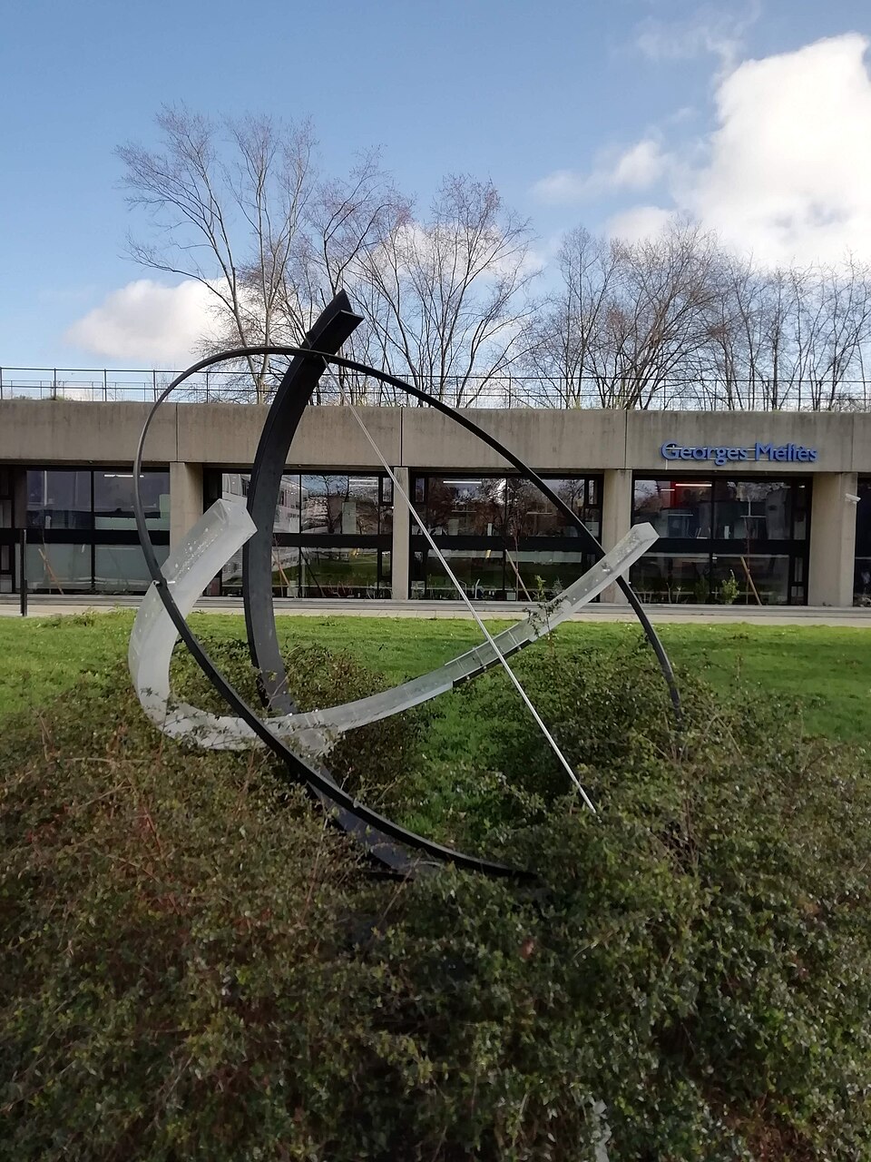 A photograph of parc de la Villette