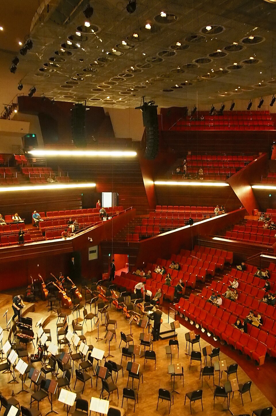 A photograph of Shenzhen Concert Hall