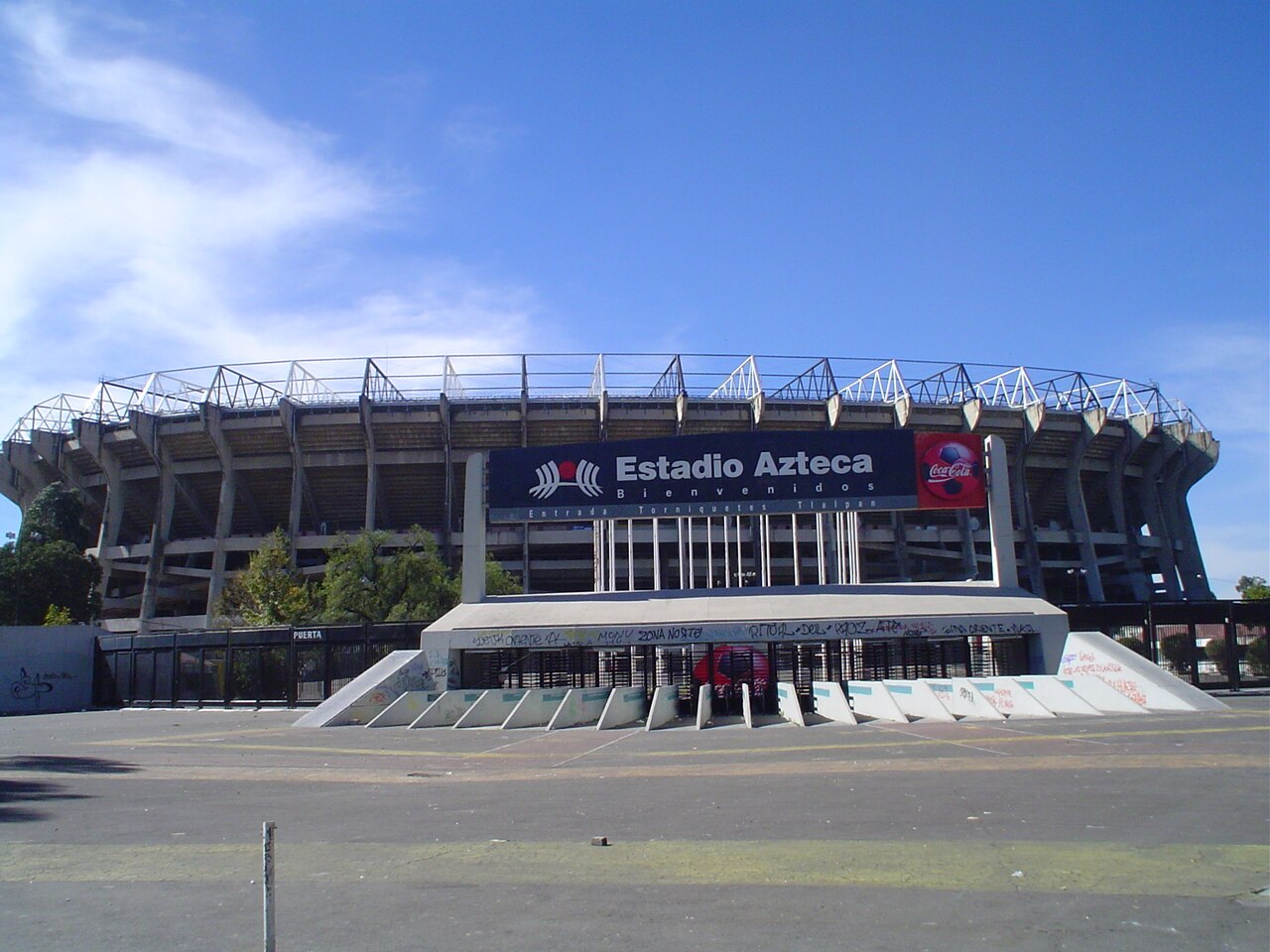 Une photographie de Estadio Azteca