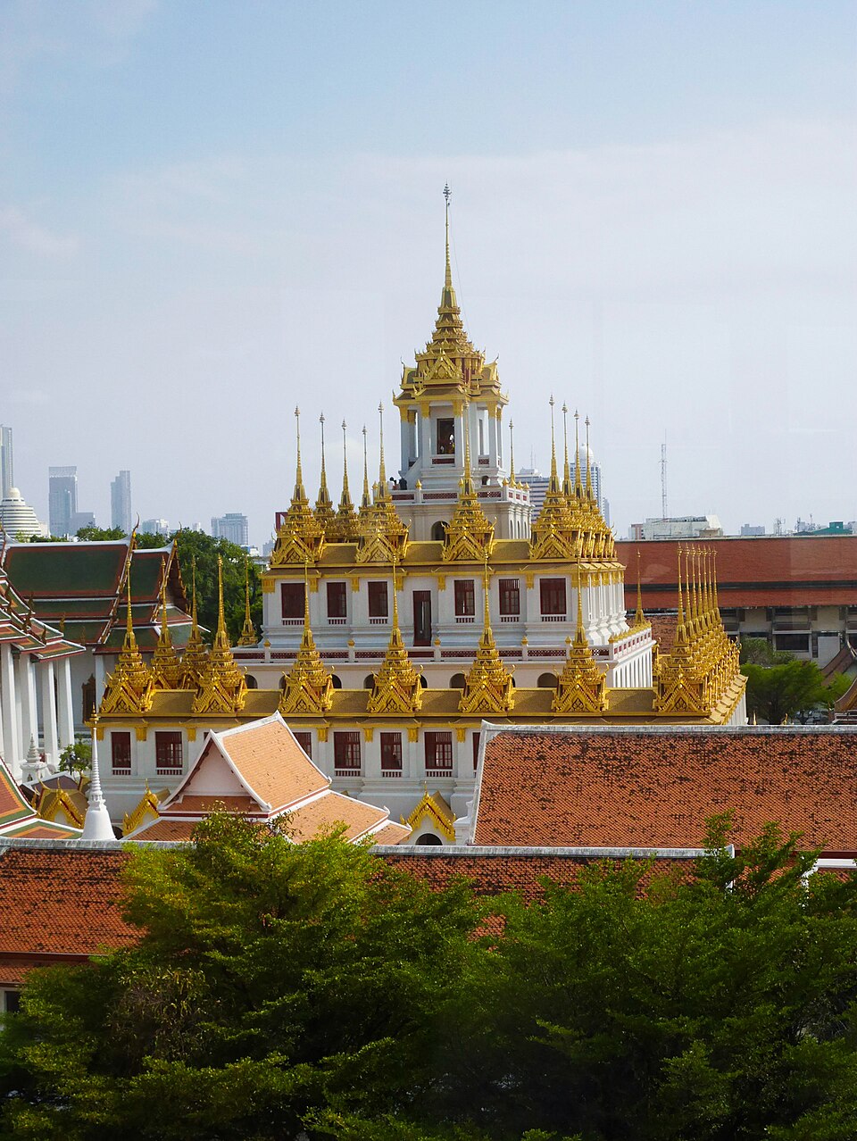 A photograph of Wat Ratchanatdaram
