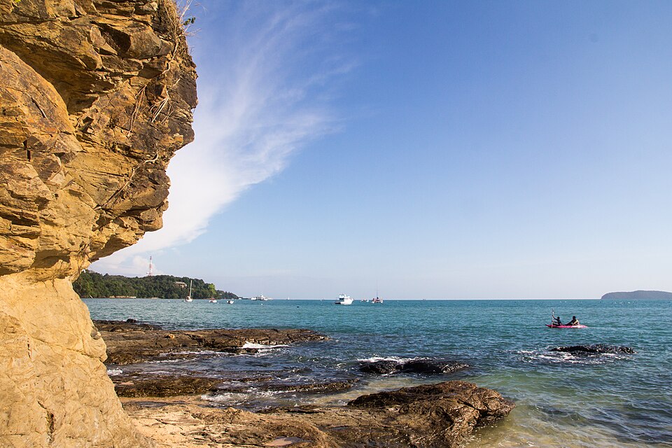 A photograph of Ao Yon Beach