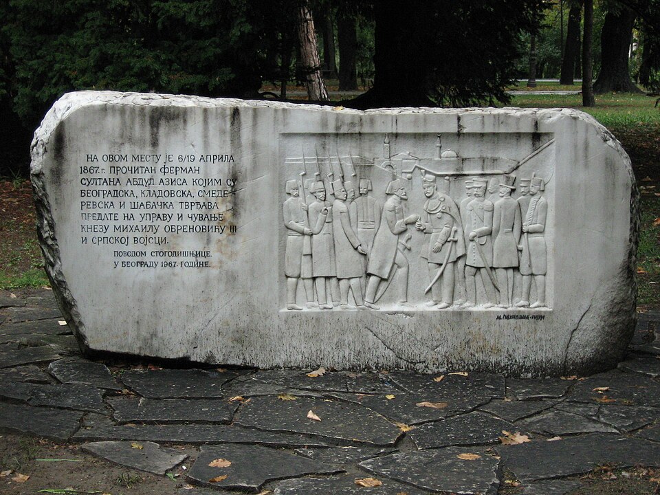A photograph of Keys Handover Memorial