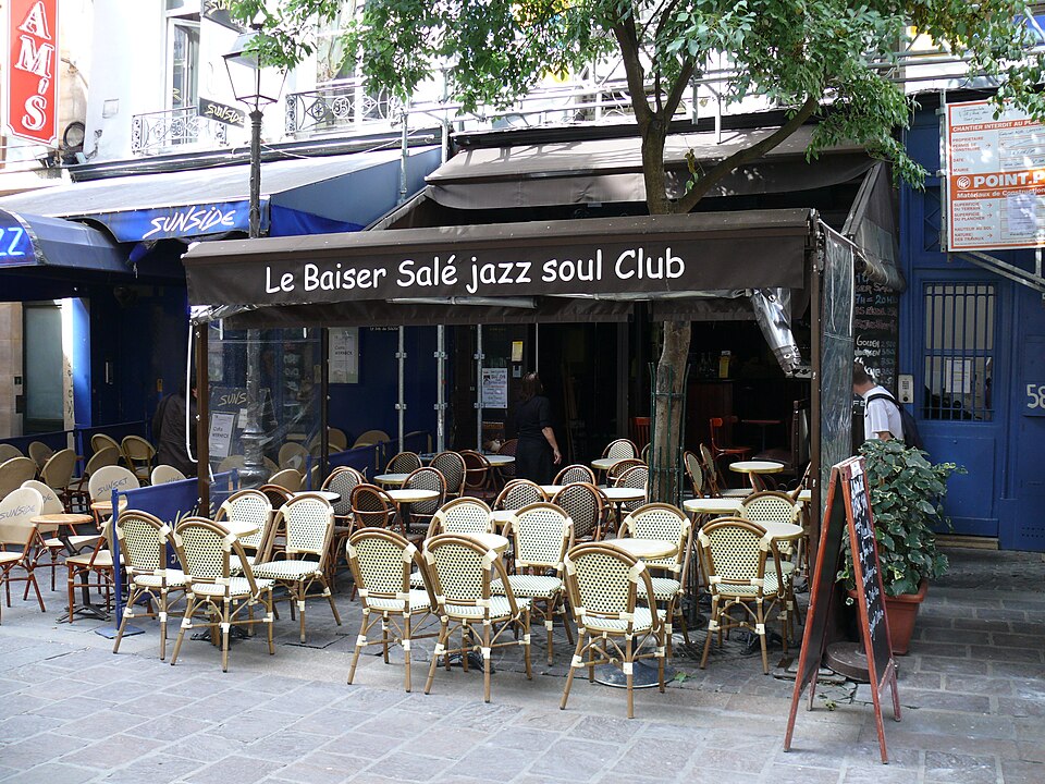A photograph of Le Baiser Salé