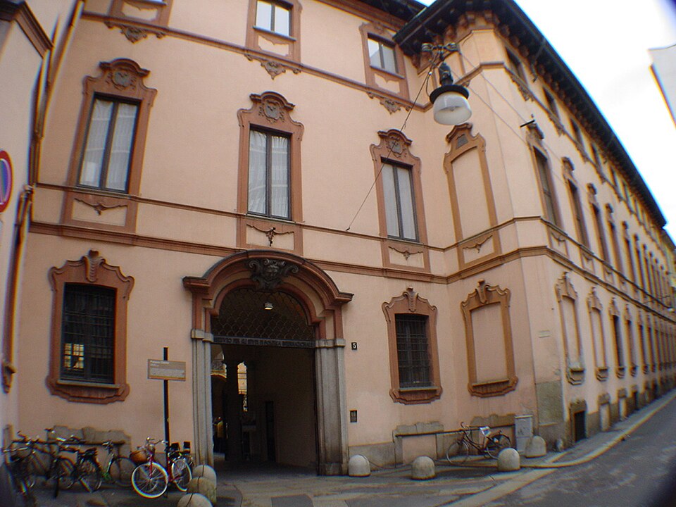 A photograph of Clerici Palace