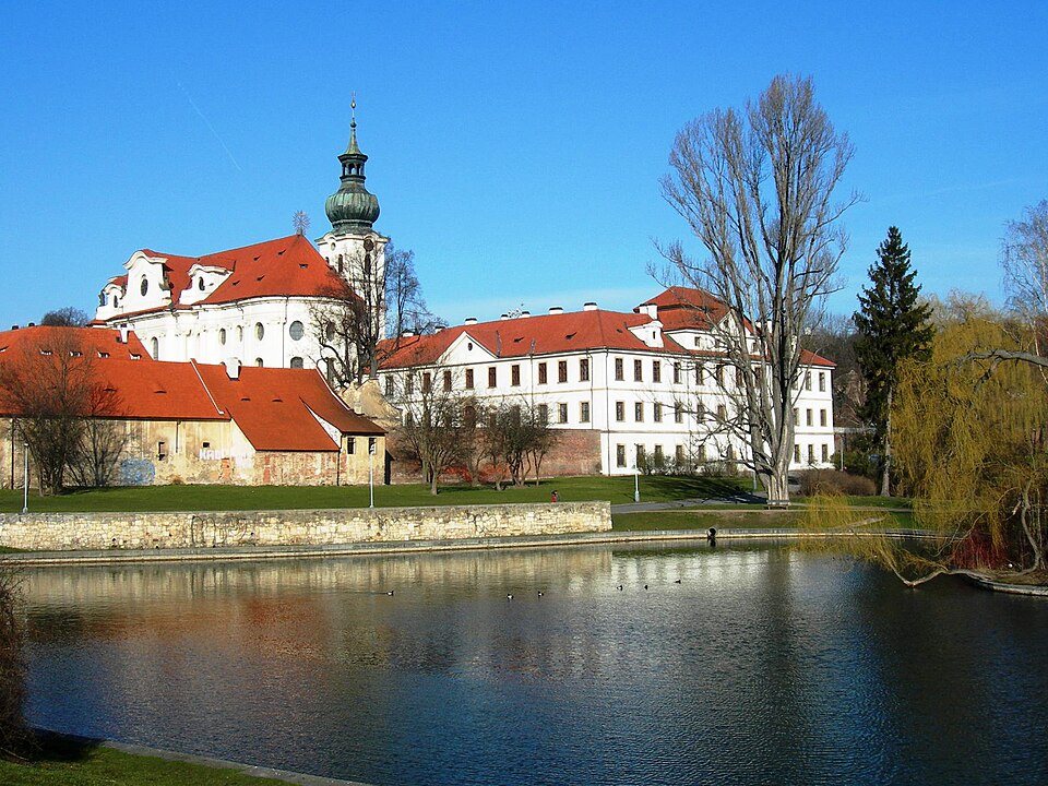 A photograph of Břevnov Monastery