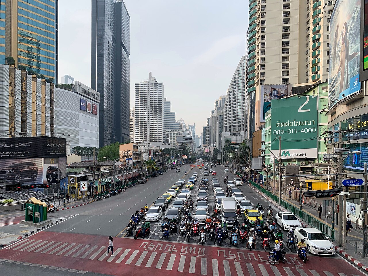 A photograph of เขตวัฒนา