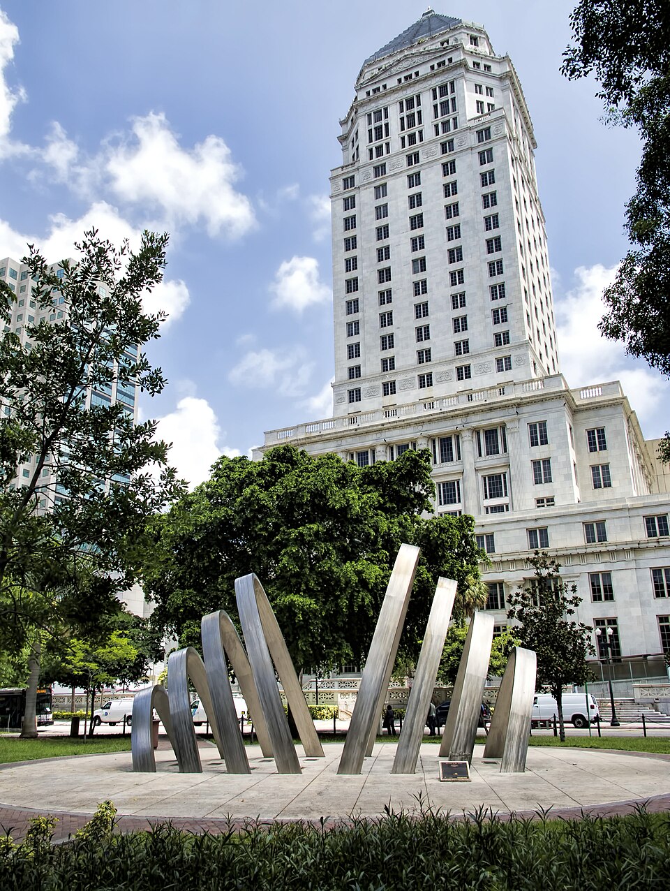 A photograph of Miami-Dade County Courthouse