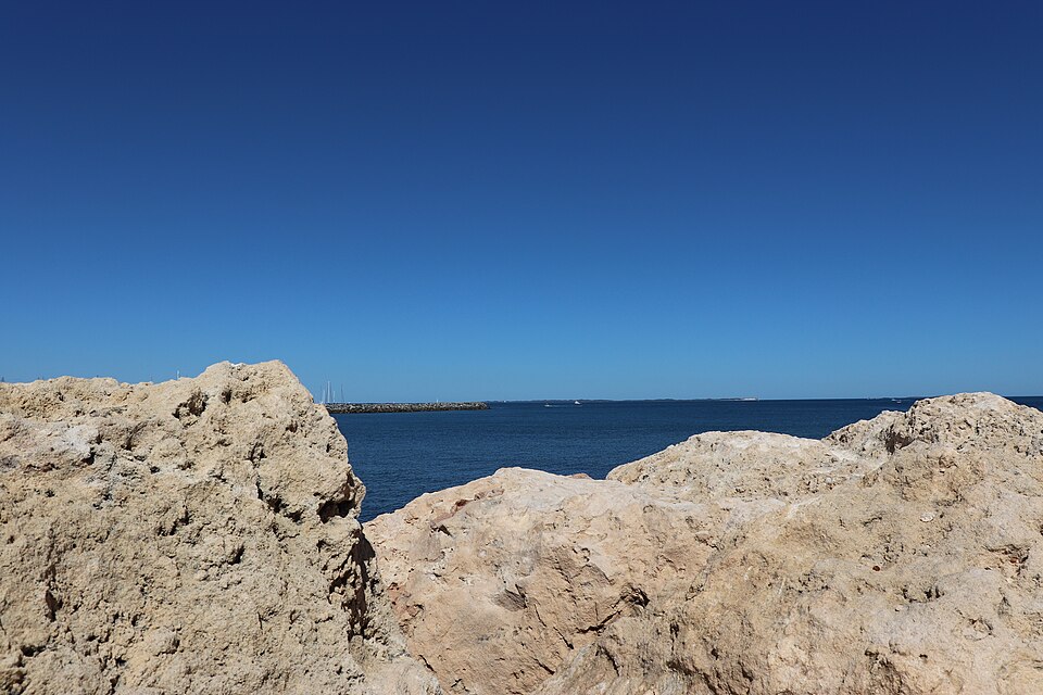 A photograph of Bathers Beach
