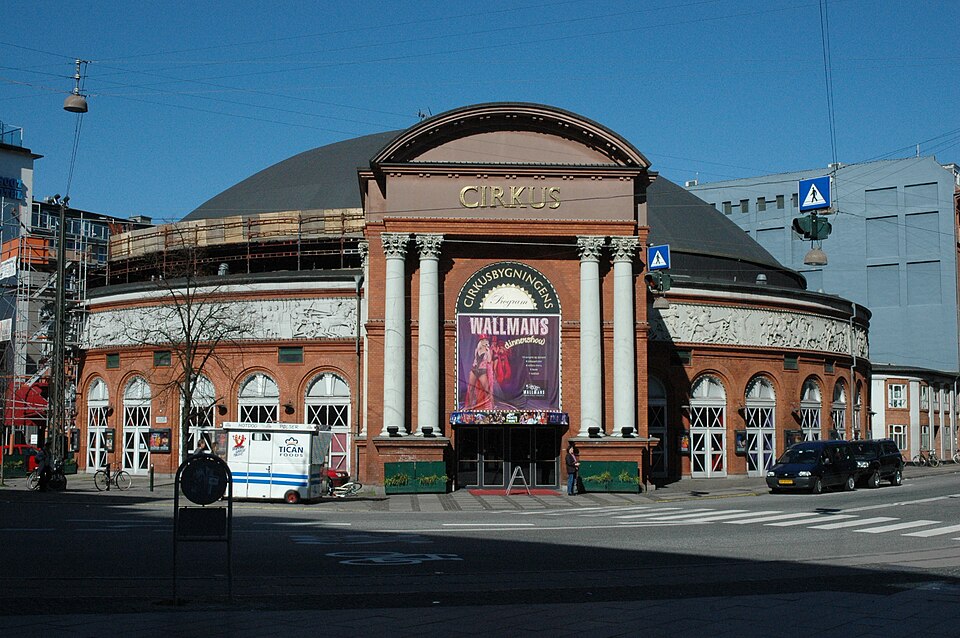 A photograph of Circus Building
