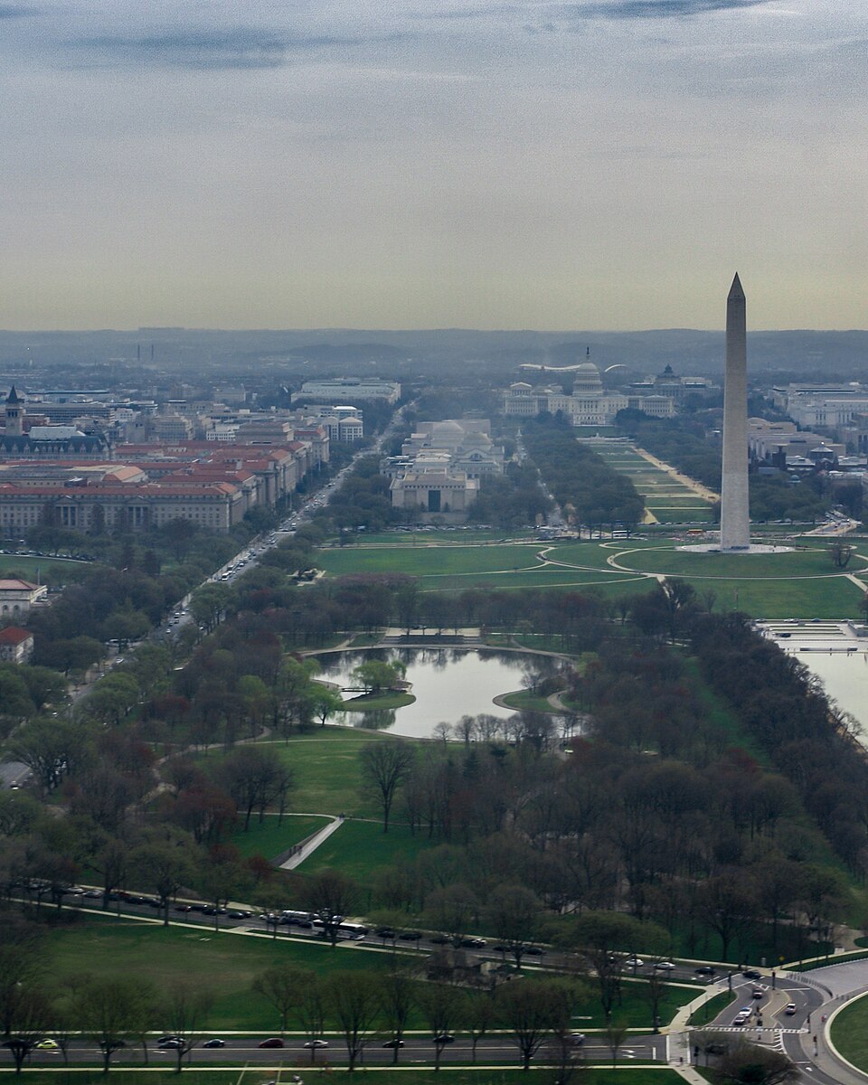 A photograph of Constitution Gardens