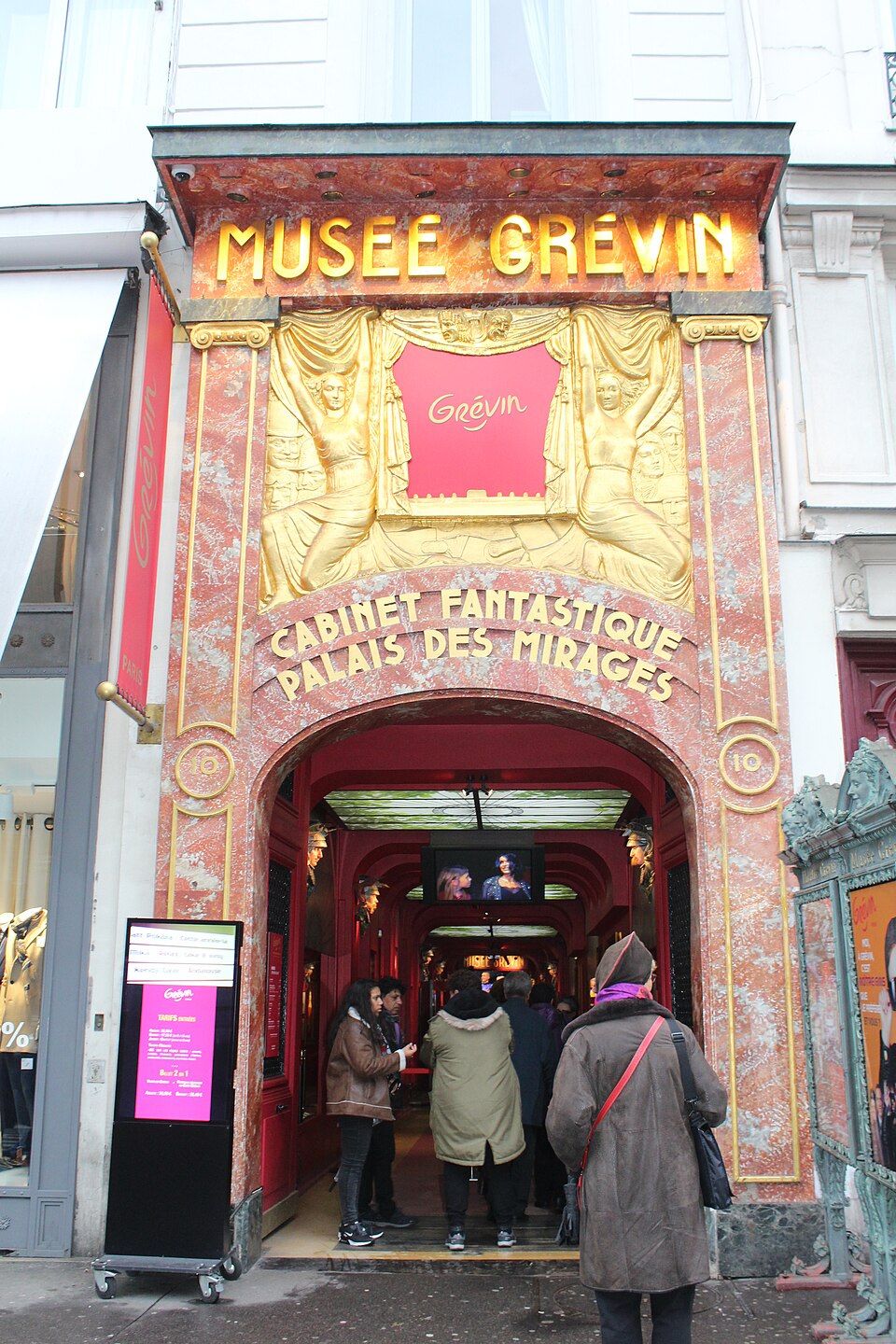 A photograph of Musée Grévin