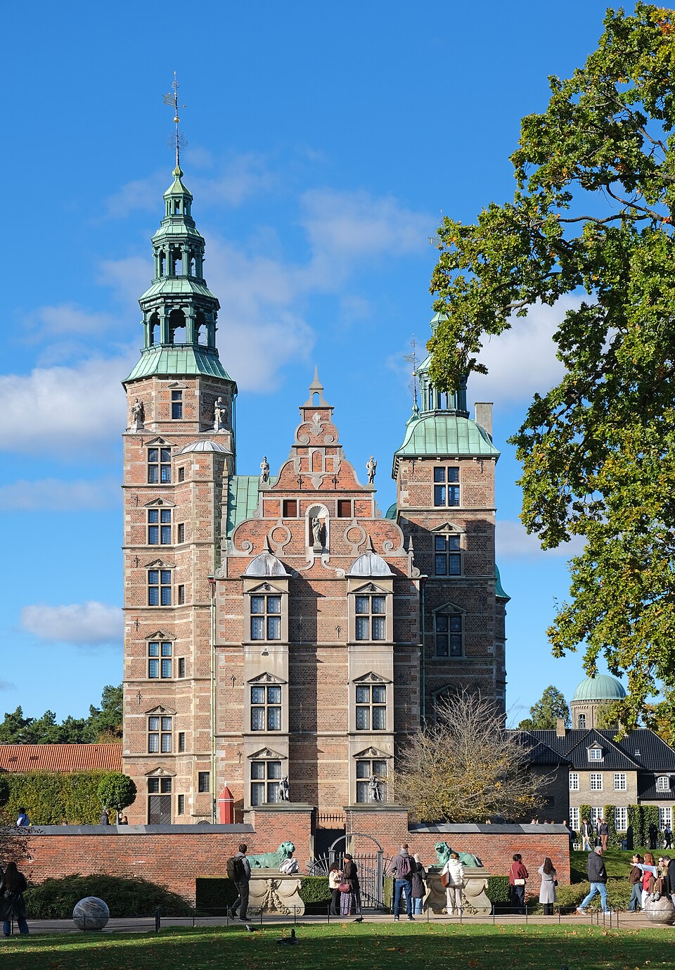 A photograph of Rosenborg Castle