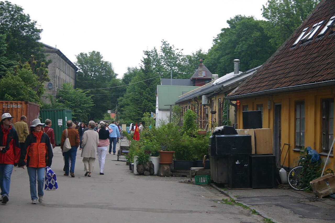 Una fotografia di Freetown Christiania
