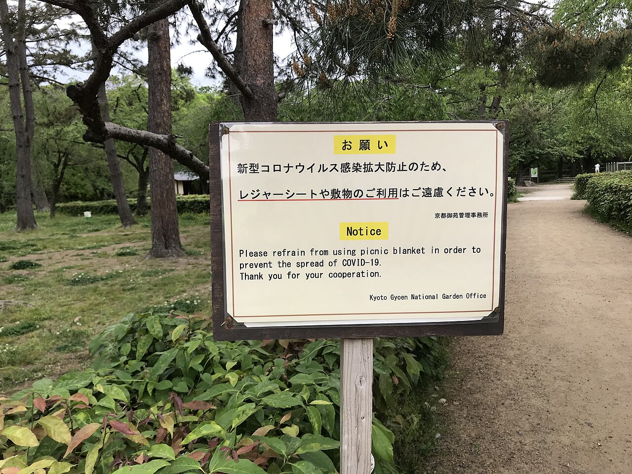 Kyoto Gyoen National Garden fotoğrafı