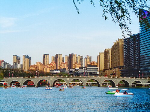 Qujiang Lake Site Park