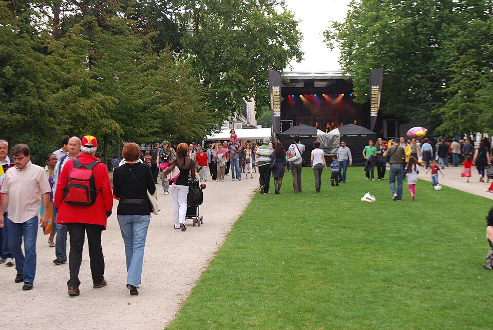 A photograph of Brussels Park
