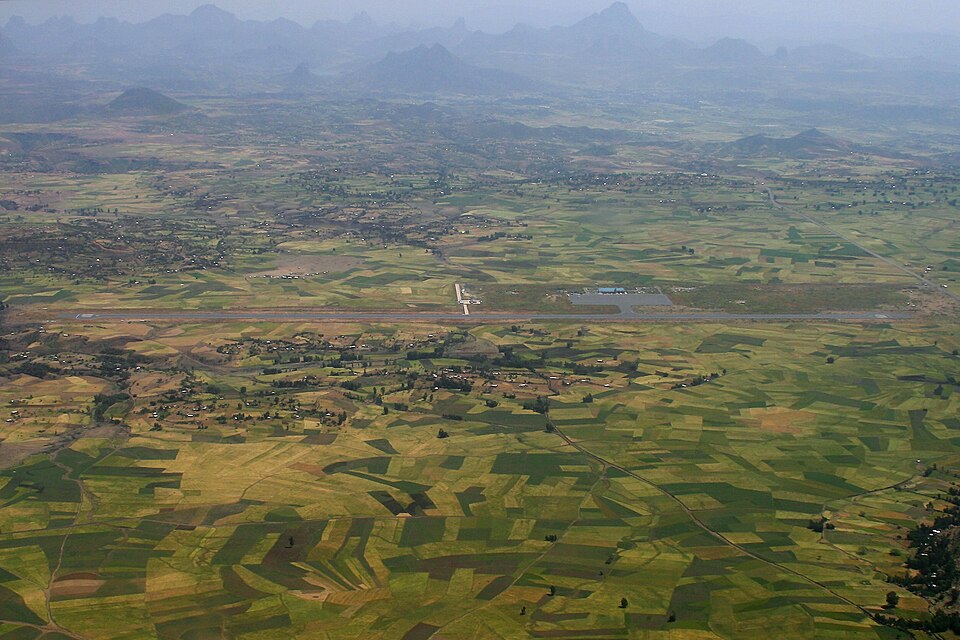 A photograph of Axum