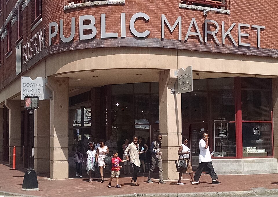 A photograph of Boston Public Market