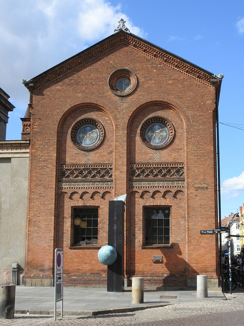 A photograph of Copenhagen University Library