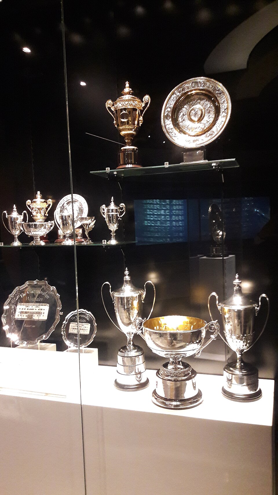 A photograph of Wimbledon Lawn Tennis Museum