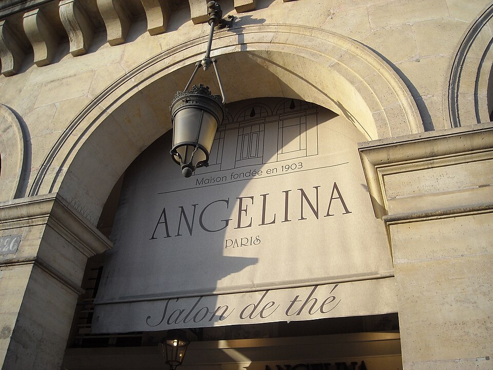 A photograph of Angelina