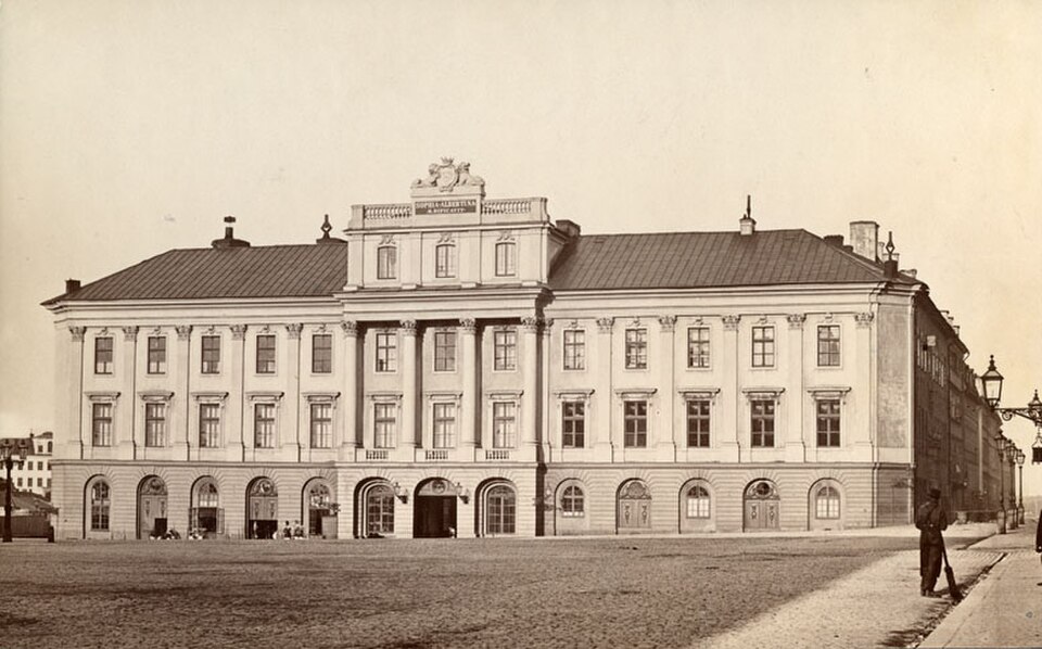 A photograph of Arvfurstens palats