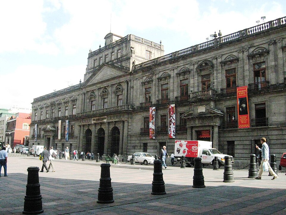 A photograph of Palacio de Minería