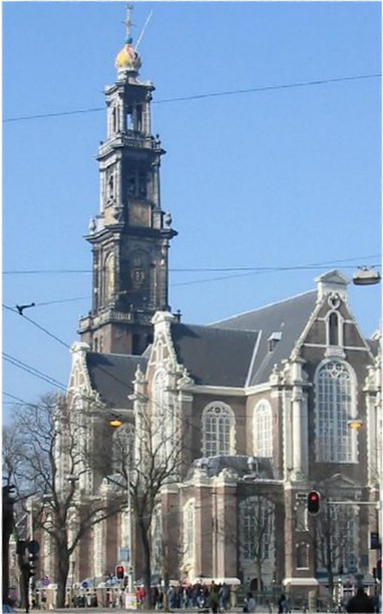 Uma fotografia de Westerkerk