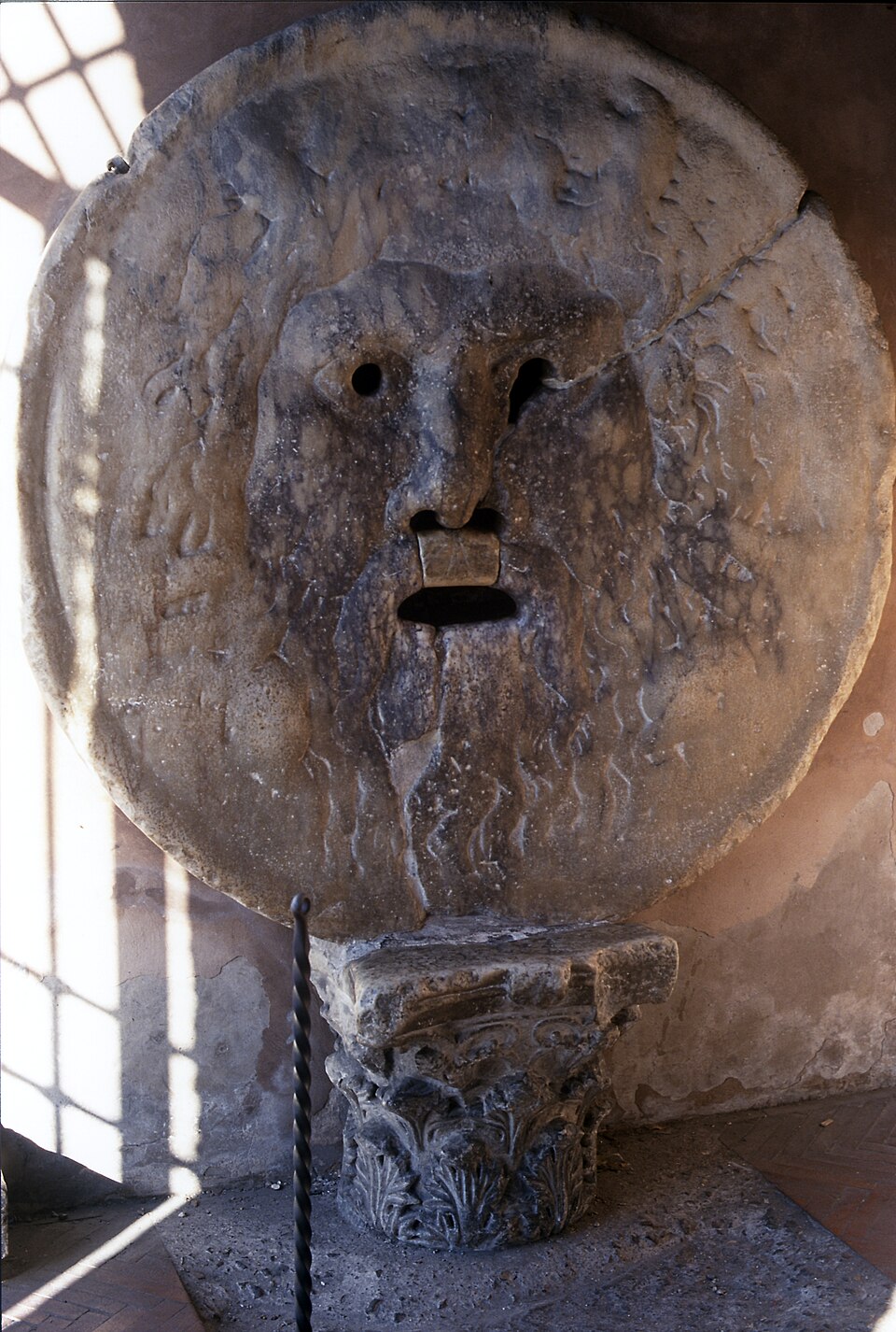 A photograph of Bocca della Verità