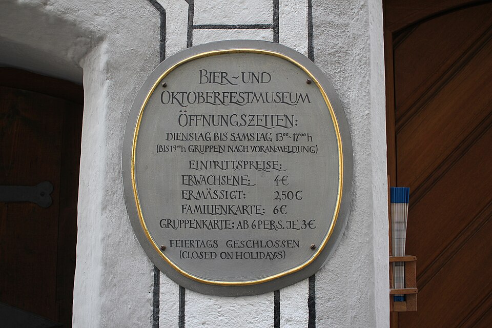 A photograph of Beer and Oktoberfest Museum
