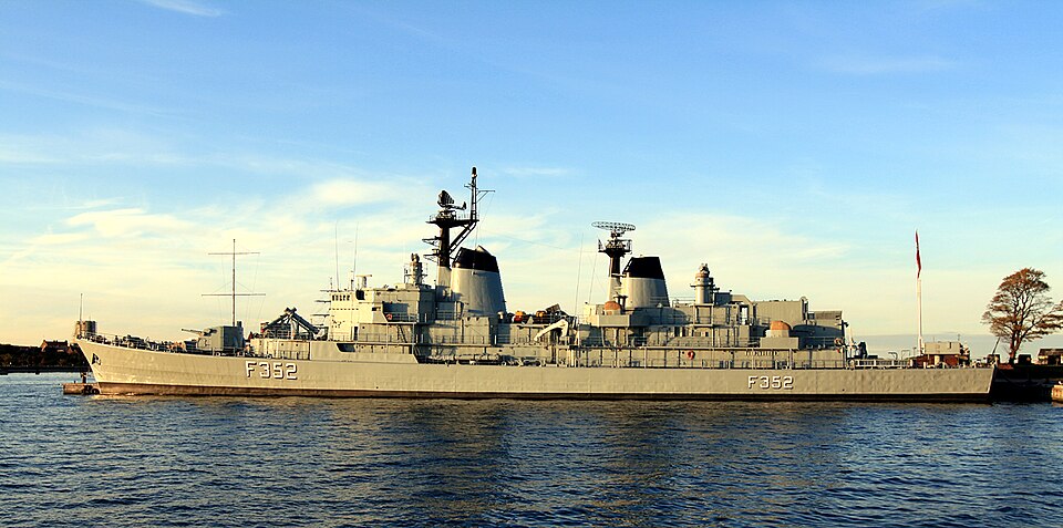 A photograph of HDMS Peder Skram